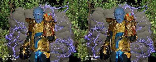 Thanos arrives at Earth